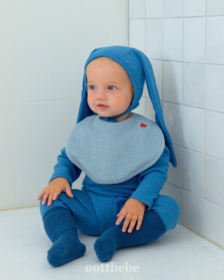 Oott Bebe - Korean Baby Fashion - #onlinebabyboutique - Rainbow Bunny Bonnet - 9