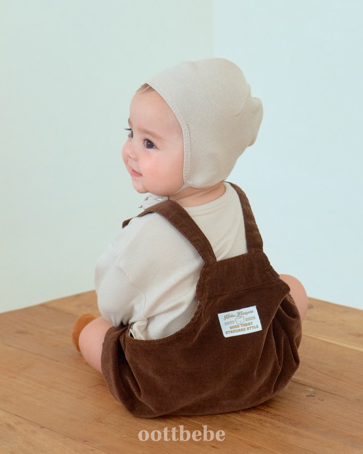 Oott Bebe - Korean Baby Fashion - #onlinebabyboutique - Dandy Overall Suit - 8