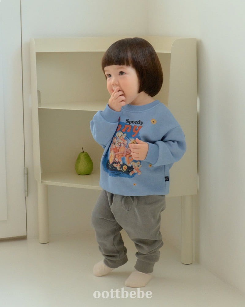 Oott Bebe - Korean Baby Fashion - #onlinebabyboutique - Pony Sweatshirt - 7