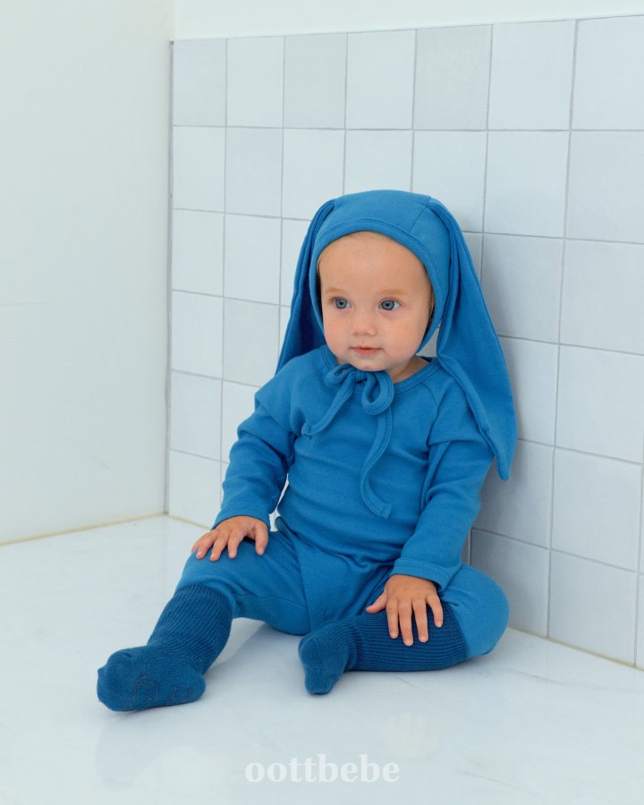 Oott Bebe - Korean Baby Fashion - #onlinebabyshop - Rainbow Suit Set - 3