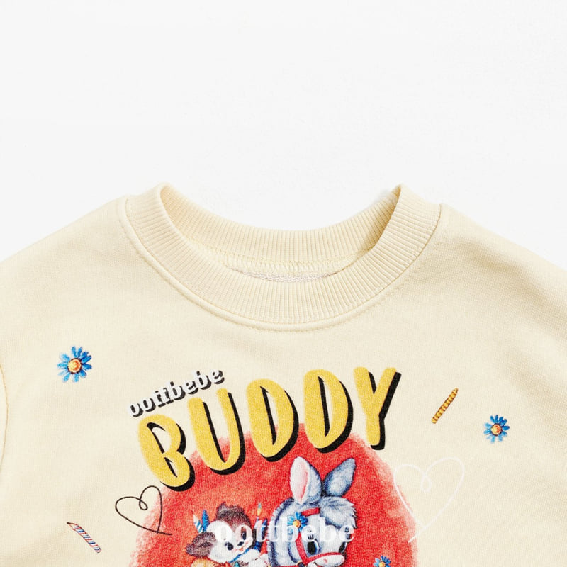 Oott Bebe - Korean Baby Fashion - #onlinebabyshop - Buddy Sweatshirt - 10