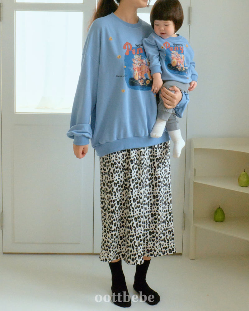 Oott Bebe - Korean Baby Fashion - #onlinebabyshop - Pony Sweatshirt - 8