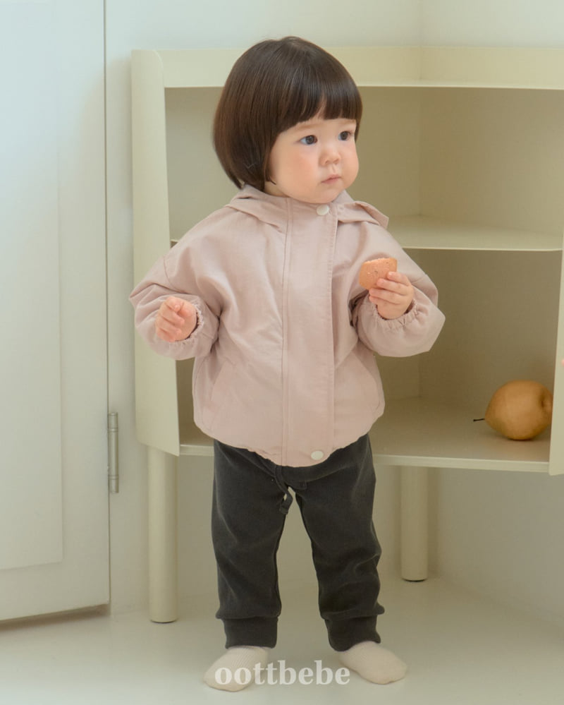 Oott Bebe - Korean Baby Fashion - #onlinebabyboutique - Pixie Ribbed Leggings - 4