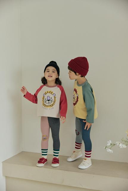 Fuzzy Lion Leggings by Orange Mom for Child - view 5