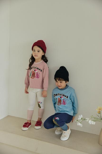 Balloon Cheetah Leggings by Orange Mom for Child - view 5