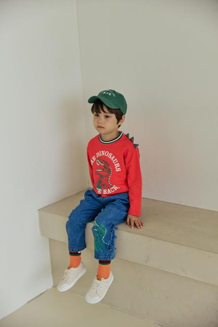 Stretch Dino Horn Pants by Orange Mom for Child - view 11