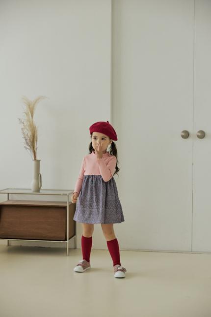 Orange Mom - Korean Children Fashion - #designkidswear - Ribbed Raglan One-piece - 8