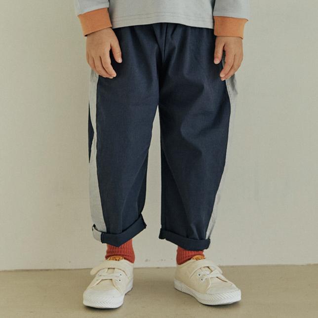 Stretch Color Block Pants by Orange Mom for Child - view 1