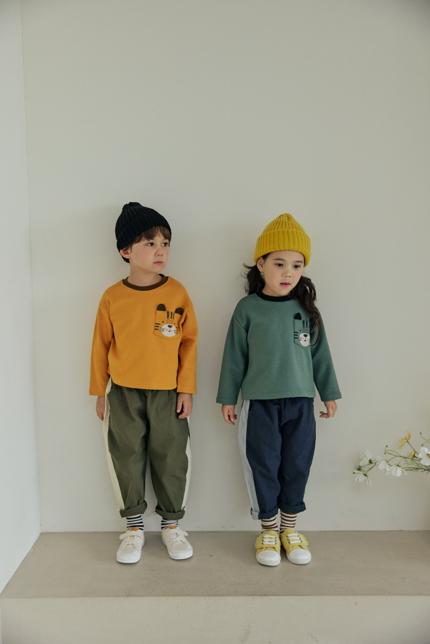 Orange Mom - Korean Children Fashion - #designkidswear - 3D Tiger Tee - 5