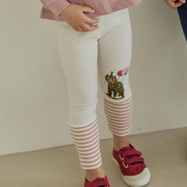 Balloon Cheetah Leggings by Orange Mom for Child - view 8