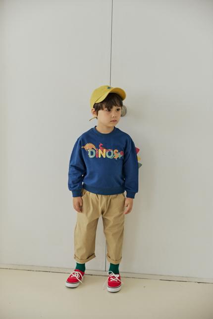 Orange Mom - Korean Children Fashion - #discoveringself - Stretch Baggy Pants - 3