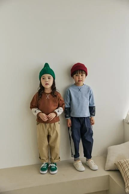 Orange Mom - Korean Children Fashion - #discoveringself - Bear Binding Tee - 7