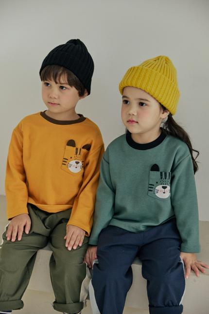 Orange Mom - Korean Children Fashion - #discoveringself - 3D Tiger Tee - 6
