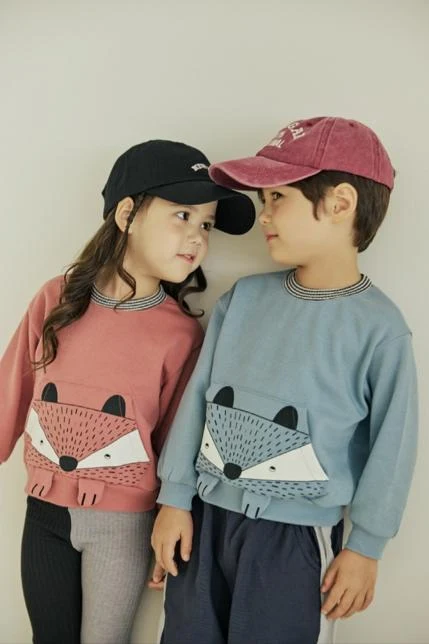 Orange Mom - Korean Children Fashion - #discoveringself - Raccoon Tee - 3