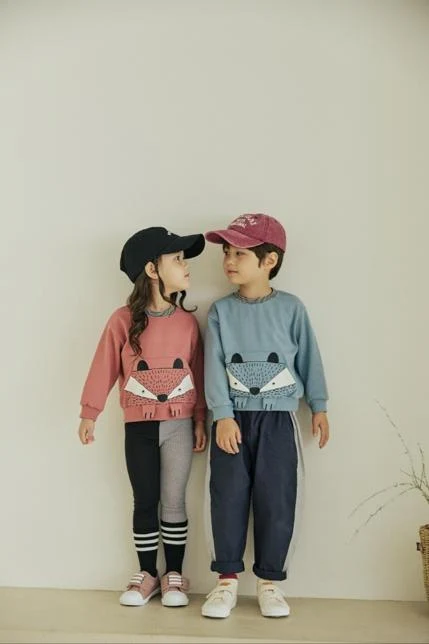 Orange Mom - Korean Children Fashion - #discoveringself - Raccoon Tee - 4
