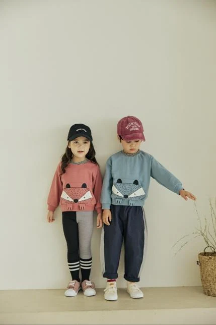 Orange Mom - Korean Children Fashion - #kidsshorts - Raccoon Tee - 5