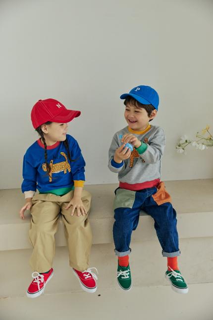 Orange Mom - Korean Children Fashion - #fashionkids - Wild Cat Tee - 4