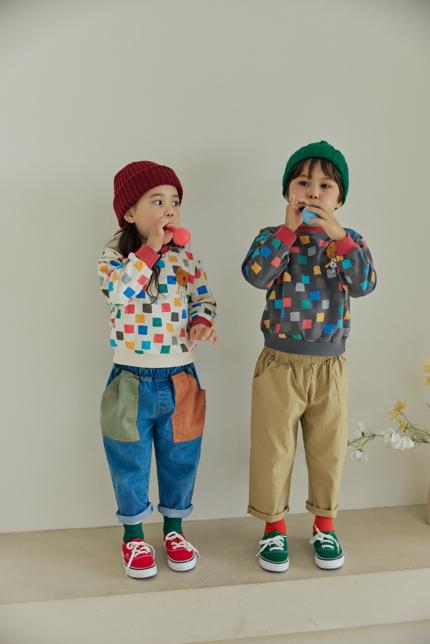 Orange Mom - Korean Children Fashion - #kidsshorts - Furry Cat Tee - 3