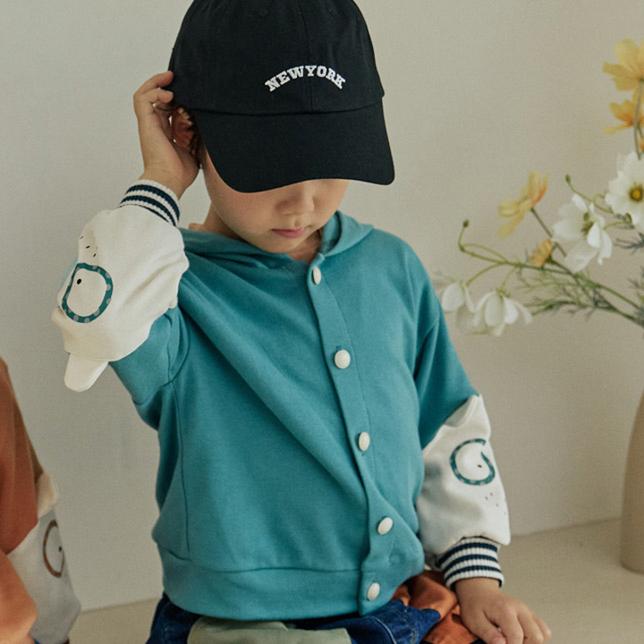 Orange Mom - Korean Children Fashion - #kidsstore - Glasses Bear Hoodie Jumper
