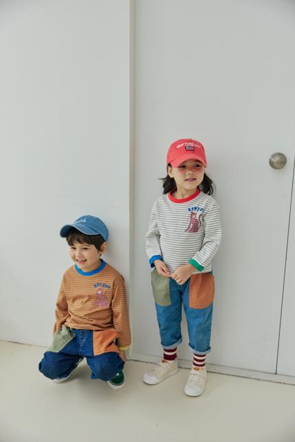 Orange Mom - Korean Children Fashion - #kidsshorts - Let's Go Raglan Tee - 4