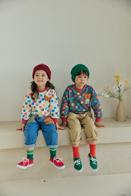 Orange Mom - Korean Children Fashion - #kidzfashiontrend - Stretch Baggy Pants - 7