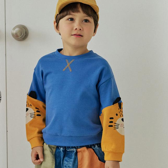 Orange Mom - Korean Children Fashion - #kidzfashiontrend - Tiger Tee - 8