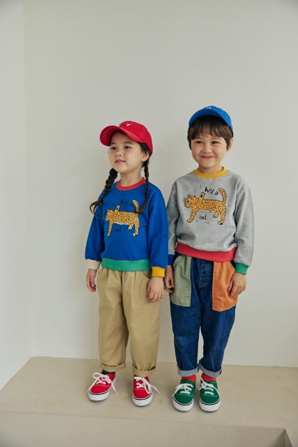 Orange Mom - Korean Children Fashion - #kidzfashiontrend - Wild Cat Tee - 6