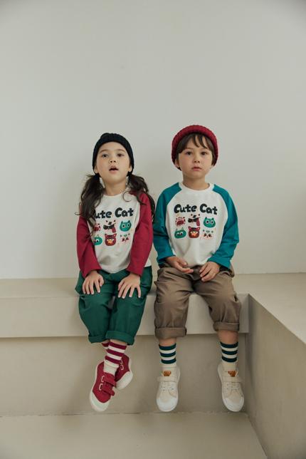 Orange Mom - Korean Children Fashion - #littlefashionista - Stretch Baggy Pants - 9