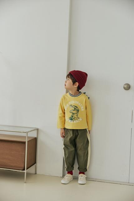 Stretch Color Block Pants by Orange Mom for Child - view 8