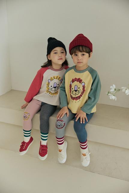 Fuzzy Lion Leggings by Orange Mom for Child - view 6
