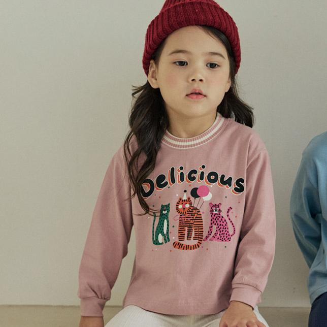 Orange Mom - Korean Children Fashion - #littlefashionista - Animal Party Tee - 8