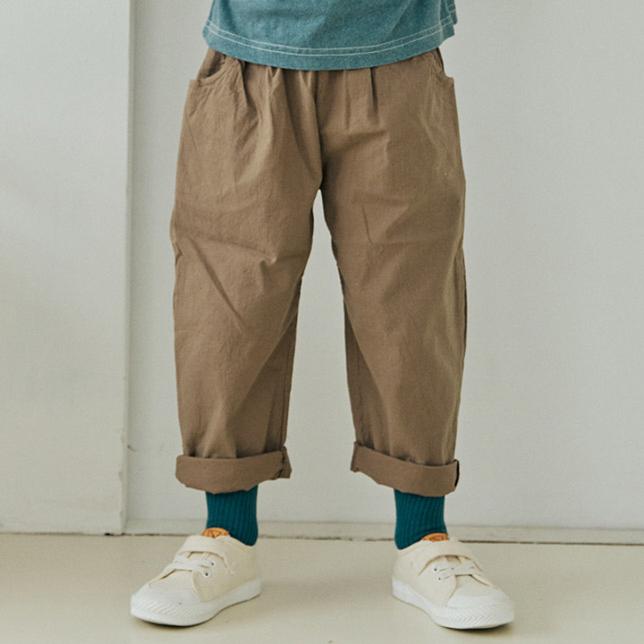 Orange Mom - Korean Children Fashion - #magicofchildhood - Stretch Baggy Pants - 10