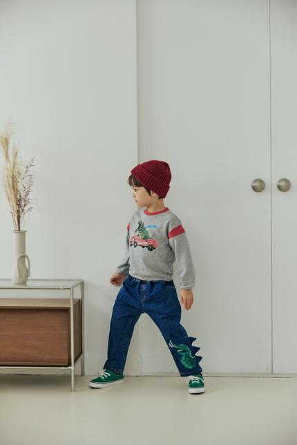 Stretch Dino Horn Pants by Orange Mom for Child - view 6