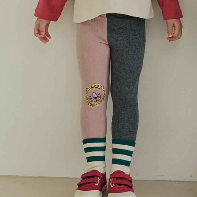 Fuzzy Lion Leggings by Orange Mom for Child - view 8