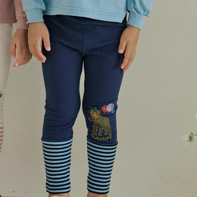 Balloon Cheetah Leggings by Orange Mom for Child - view 1