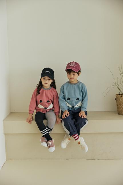 Orange Mom - Korean Children Fashion - #prettylittlegirls - Color Block Leggings - 10