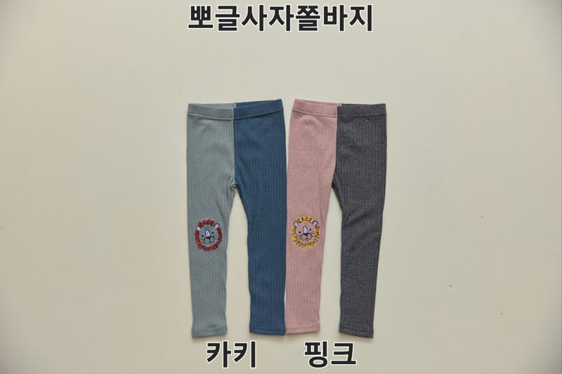 Fuzzy Lion Leggings by Orange Mom for Child - view 9