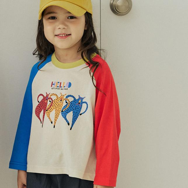 Orange Mom - Korean Children Fashion - #stylishchildhood - Hello Cheetah Tee - 8
