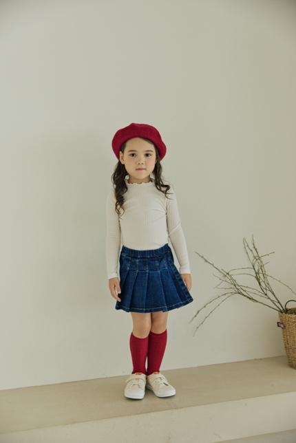 Orange Mom - Korean Children Fashion - #stylishchildhood - Intarock Ribbed Tee - 10