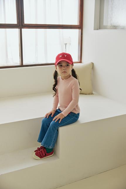 Orange Mom - Korean Children Fashion - #toddlerclothing - Intarock Ribbed Tee - 9