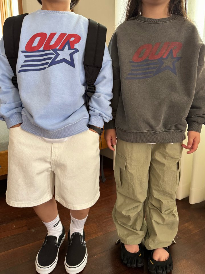 Our - Korean Children Fashion - #Kfashion4kids - Star Dye Sweatshirt - 10