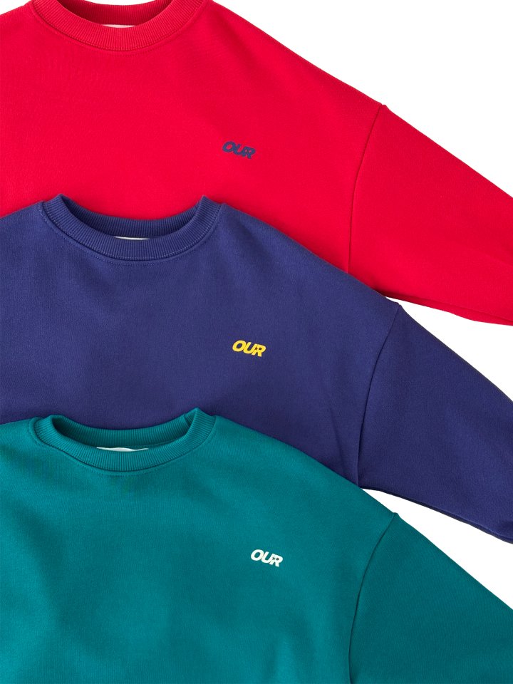 Our - Korean Children Fashion - #childofig - Big Logo Sweatshirt - 3