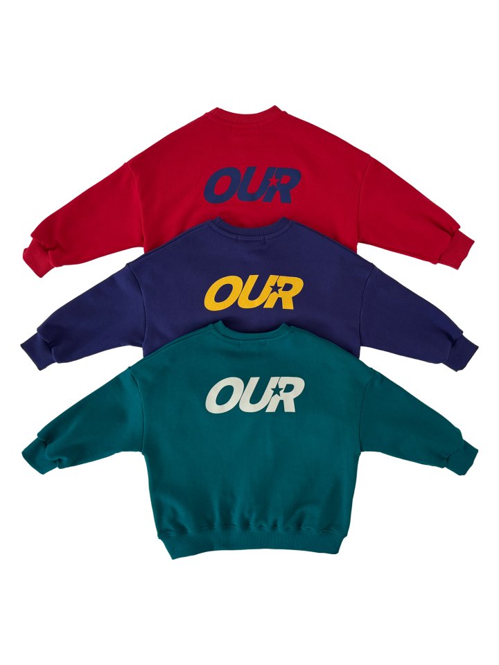 Our - Korean Children Fashion - #childofig - Big Logo Sweatshirt - 4