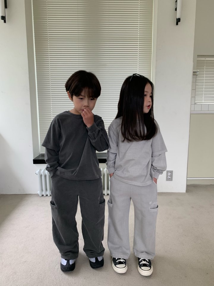 Our - Korean Children Fashion - #childrensboutique - Flap Dye Pants - 12