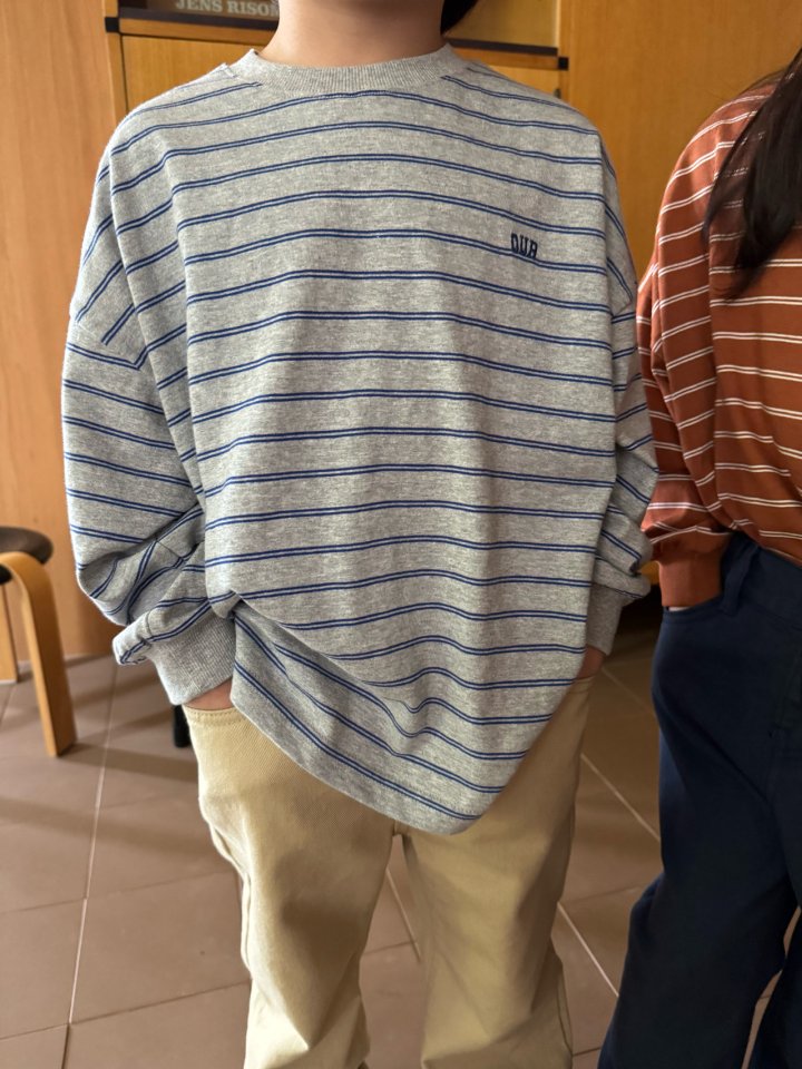 Our - Korean Children Fashion - #childrensboutique - Polestriped Tee - 4