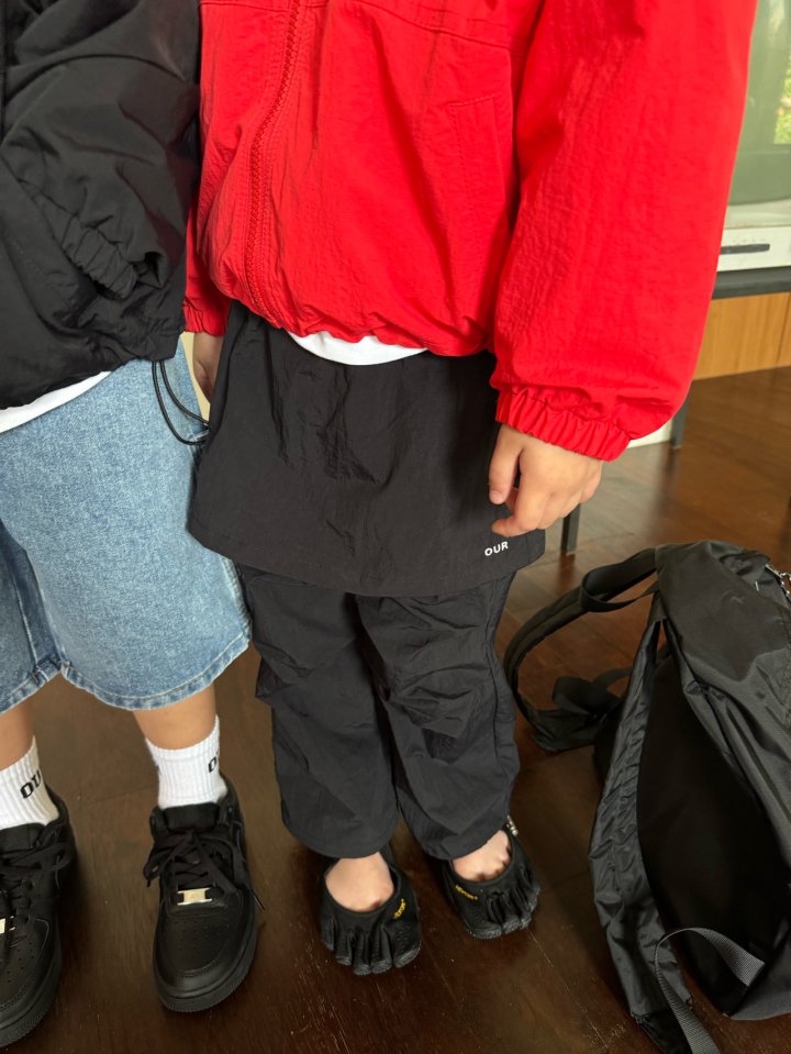 Our - Korean Children Fashion - #discoveringself - Wrap Layered Pants - 9