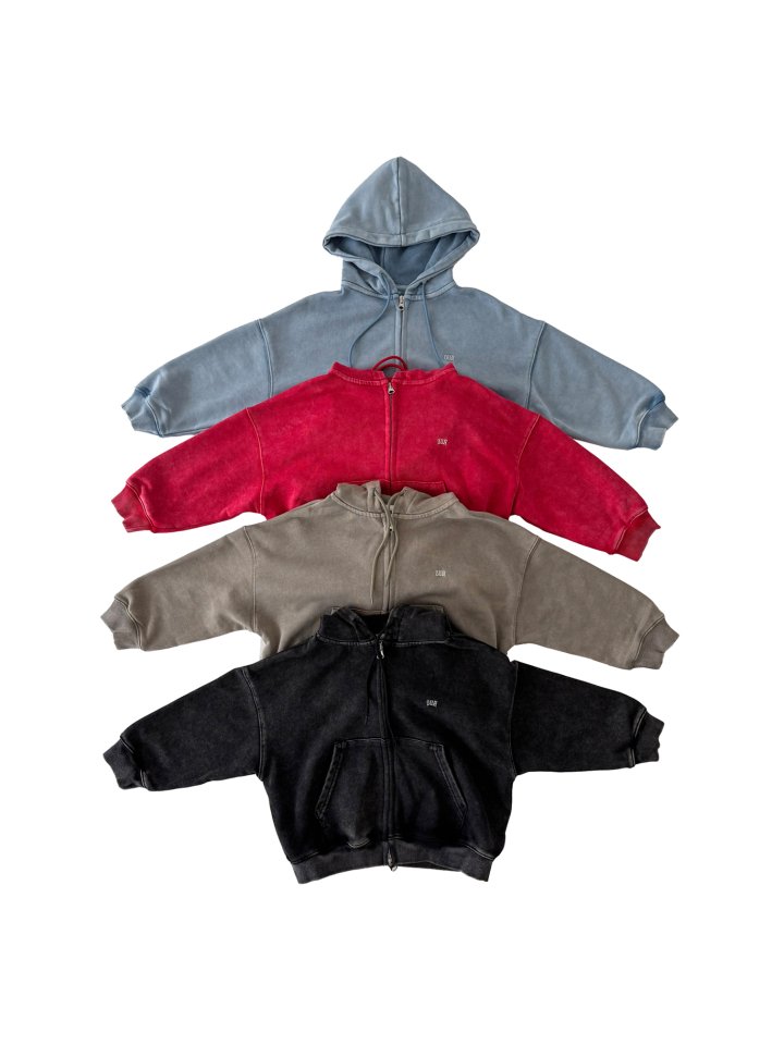 Our - Korean Children Fashion - #fashionkids - Stonewashed Hoodie