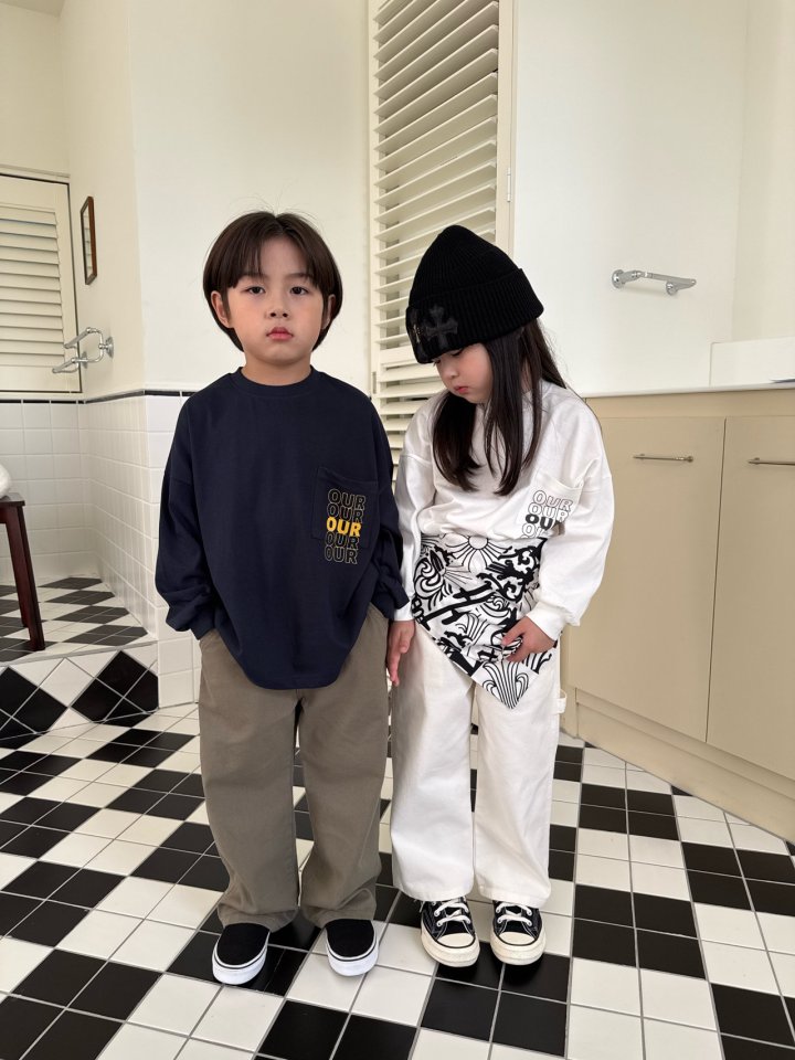 Our - Korean Children Fashion - #fashionkids - Pocket Logo Tee - 6