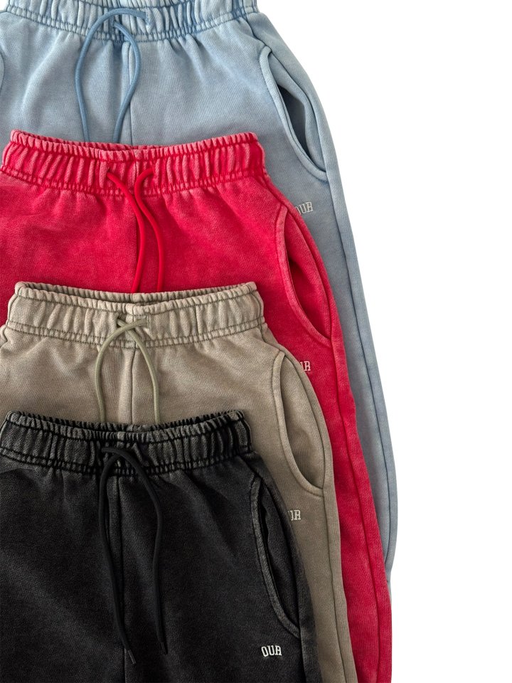 Our - Korean Children Fashion - #fashionkids - Stonewashed Joggers - 3
