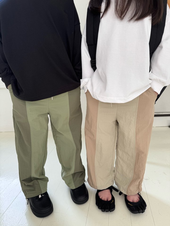 Our - Korean Children Fashion - #fashionkids - Line Block Pants - 9